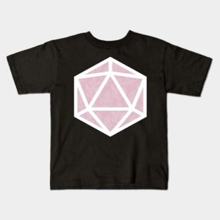 D20 Decal Badge - Elegance Kids T-Shirt